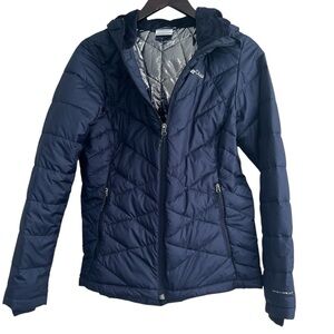 Columbia Women's Heavenly Omni-heat Navy Jacket